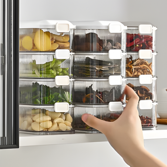 Plastic Container Set - 4 Pieces